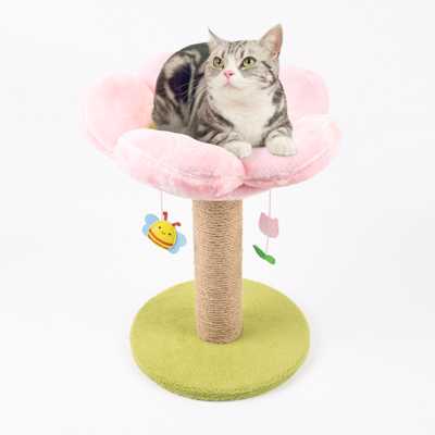 Arranhador em Forma de Flor para Gato
