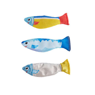 FOFOS Sardinha com Catnip – Embalagem de 3 unidades