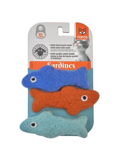 FOFOS Sardinha de Lã – Pack de 3