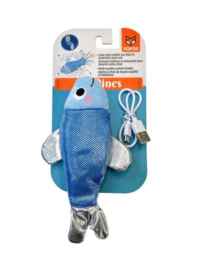 FOFOS Sardinha Interativa – Carregamento USB