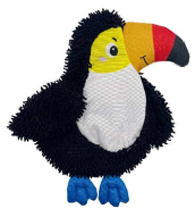 FOFOS Brinquedo Resist. para Cães – Pássaro Sem Enchimento com Som Crocante