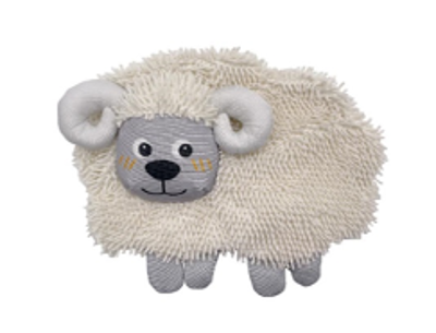 FOFOS Brinquedo Resist. para Cães – Ovelha Sem Enchimento com Som Crocante