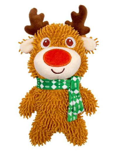 FOFOS Rena Resistente – Brinquedo de Natal para Cães