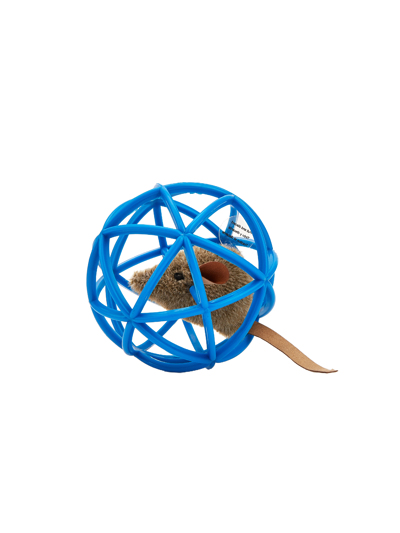 FOFOS Brinquedo para Gato – Rato Dentro da Bola (Cor Sortida)