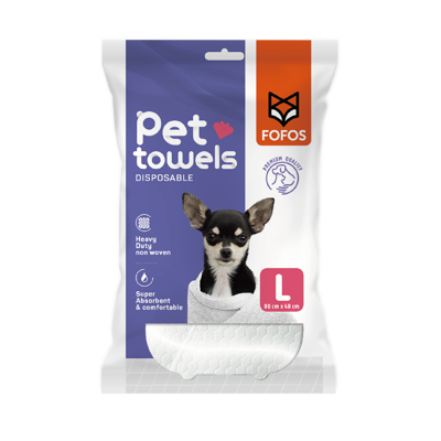 Toalha Descartável para Cães e Gatos – Tamanho L