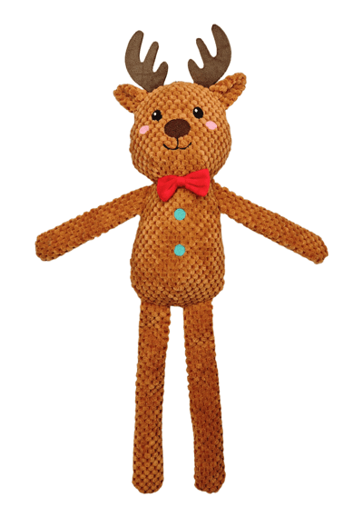 Peluche Rena de Natal Corpo Longo