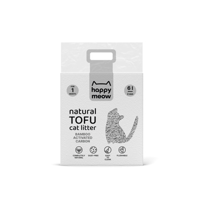 Happy Meow Carvão Activado 2mm 6l